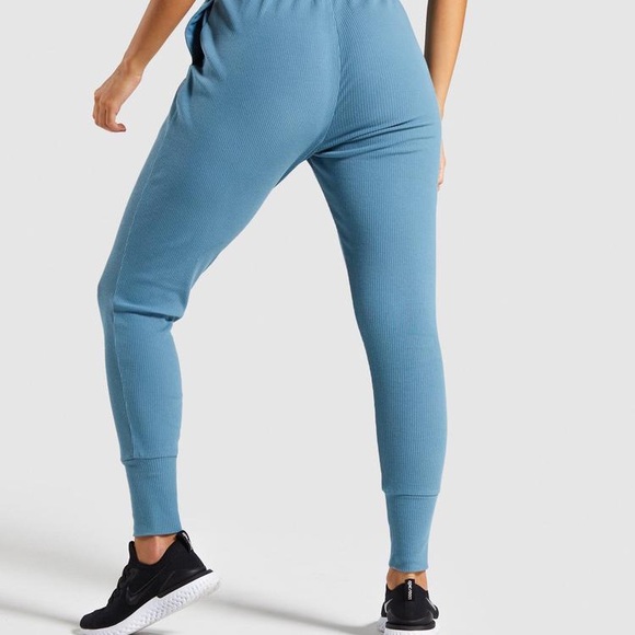 Gymshark ‘Studio’ Joggers (XS) - teal blue - Picture 5 of 7
